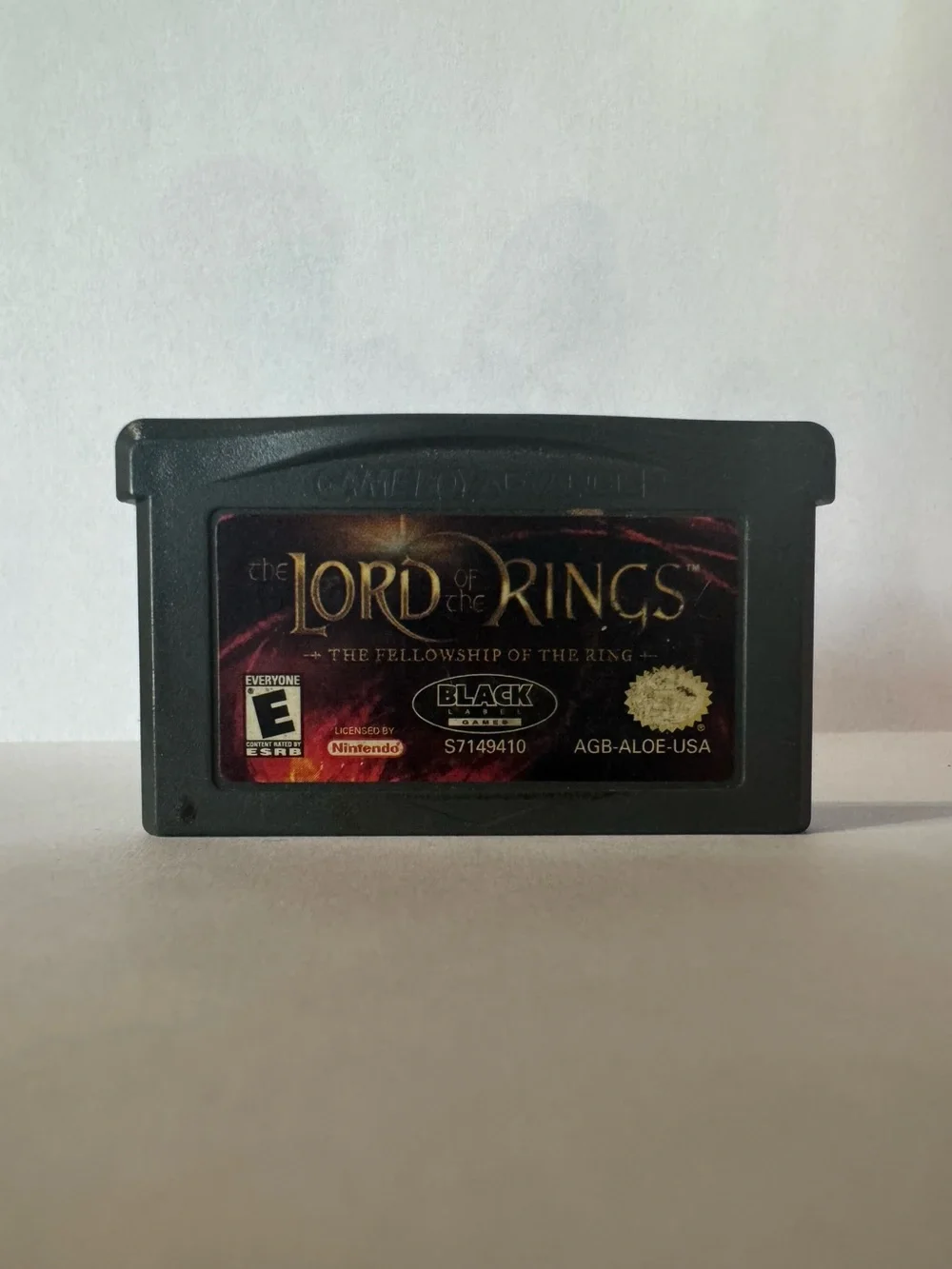 The Lord of the Rings: The Fellowship of the Ring - (GBA) Game Boy Advance